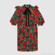 Poppy snake jacquard dress -  Women's Dresses 472260ZIX516160  472260 ZIX51 6160