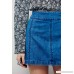 Zip to It Denim Mini Skirt 38108585