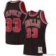 Men's Chicago Bulls Scottie Pippen Mitchell & Ness Black 1995-96 Hardwood Classics Authentic Jersey -   2379765