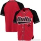 Men's Chicago Bulls Starter Red/Black Baseball Jersey -   2655407