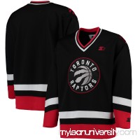 Men's Toronto Raptors G-III Sports by Carl Banks Red/Black Hockey Jersey -   2655563