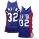 Mens New York Nets Julius Erving Mitchell & Ness Royal Blue 1975 Authentic Basketball Jersey -   1834438