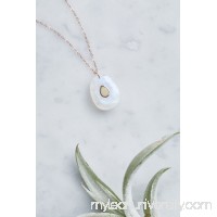 Orso Opal Embedded Moonstone Necklace   39199765