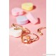 Rose Gold / Opal Sun Catcher Delicate Ring Set   40801243