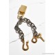 Shoshanna Lee Jewelry Snake Lock Chain Bracelet    42029330