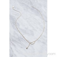 Xiao Wang  14k Ball Chain Diamond Necklace   39229117